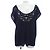 Autre Marque Top Pleats Please Negro
