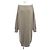 Hermès Hermes Seide-Kaschmir-Kleid 3H2515D6 36 Beige