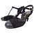 Timeless Chanel G39402Y56129 Sandali in scamosciato e pelle di agnello Nero - vista 3