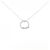 Collana Cartier Entrelacés 750 Oro Bianco Argento