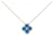 Van Cleef & Arpels Vintage Alhambra 750 Yellow Gold Diamond Necklace Golden  - view 1