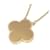 Van Cleef & Arpels Vintage Alhambra 750 Yellow Gold Diamond Necklace Golden  - view 4