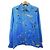 Camisa de seda Loewe H526Y05WAN Azul