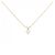 Autre Marque Collana con Diamanti Au750 D'oro