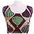 Issey Miyake Completo gonna e top balloon PLEATS PLEASE Marrone Multicolore - vista 4
