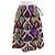 Issey Miyake Completo gonna e top balloon PLEATS PLEASE Marrone Multicolore - vista 5
