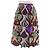 Issey Miyake Completo gonna e top balloon PLEATS PLEASE Marrone Multicolore - vista 7