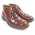 Autre Marque Botas Chukka Alden em couro Cordovan Marrom - vista 2