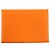 Hermès Tarjetero Hermes Calvi Duo Epsom Naranja