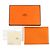 Hermès Tarjetero Hermes Calvi Duo Epsom Naranja - vista 2