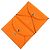 Hermès Tarjetero Hermes Calvi Duo Epsom Naranja - vista 6