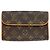 Louis Vuitton Florentine Waist Monogram Canvas medium Marrone