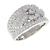 Autre Marque Heiwado Platinum950 Diamond Ring Silber