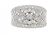 Autre Marque Heiwado Platinum950 Diamond Ring Silber - Ansicht 2