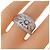 Autre Marque Heiwado Platinum950 Diamond Ring Silber - Ansicht 5