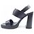 Hermès Hermes Keen Kalbsleder-Sandalen Schwarz - Ansicht 2