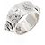 Timeless Anello Chanel Three Symbols 750 Oro Bianco e Diamante Argento
