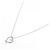 Autre Marque Collana in oro bianco 10K e diamanti Argento - vista 2