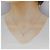 Autre Marque Collana in oro bianco 10K e diamanti Argento - vista 6