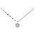 Autre Marque Collana di Diamanti Pt900 Pt850 Argento