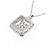 Autre Marque Collana in platino e diamanti Argento - vista 4