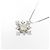 Autre Marque Collana in platino e diamanti Argento - vista 3