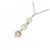 Autre Marque Collana in oro bianco e diamanti Au750 Argento - vista 3