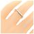Cartier Ballerina Ring aus Platin Größe 7 Silber - Ansicht 5