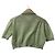 Autre Marque Polo in maglia trasparente in mohair per bambino AURALEE Verde - vista 3