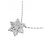 Autre Marque Collana in oro bianco e diamanti Au750 Argento - vista 3