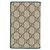 Capa de passaporte Gucci 586257 em couro GG Supreme verde - vista 2