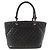 Borsa Chanel Cambon Line in pelle di vitello lucida Nero Silver hardware - vista 2
