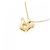 Autre Marque Collana Crown Diamond in Au750 D'oro - vista 4