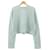 Acne Studios Sweatshirt aus Baumwolle Grün  - Ansicht 1