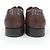 Autre Marque Santoni Leder Derby Schuhe Braun - Ansicht 5