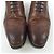 Autre Marque Santoni Leder Derby Schuhe Braun - Ansicht 7
