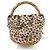 Autre Marque ebagos gewebte Handtasche Braun Beige