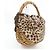 Autre Marque ebagos gewebte Handtasche Braun Beige - Ansicht 2