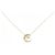 Autre Marque Collana in oro K10 e diamante agete D'oro