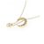Autre Marque Collana in oro K10 e diamante agete D'oro - vista 4