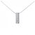Autre Marque Collana Chiave in Au750 Argento