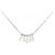 Autre Marque Collana di Diamanti PT900 PT850 Argento