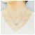 Autre Marque Collana di Diamanti PT900 PT850 Argento - vista 6