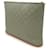 Clutch Louis Vuitton Monogram Titanium Marrone - vista 2