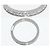 Cartier Ballerine Pt950 Diamantring Größe 52 Silber - Ansicht 5