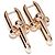 Orecchini Tiffany & Co. HardWear in oro rosa Au750
