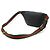 Borsa a tracolla Gucci Print Small in pelle Nero Rosso Verde - vista 2