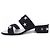 Timeless Sandali Chanel Groggrain Nero - vista 2