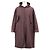 Gabardina de nailon reversible Fendi Roja