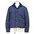 Chaqueta de pana Gucci Jumbo GG Monogram Azul Azul marino